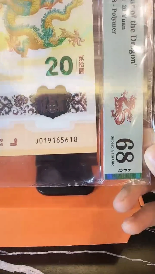 塑料2024 龙钞 单张  啊啊啊