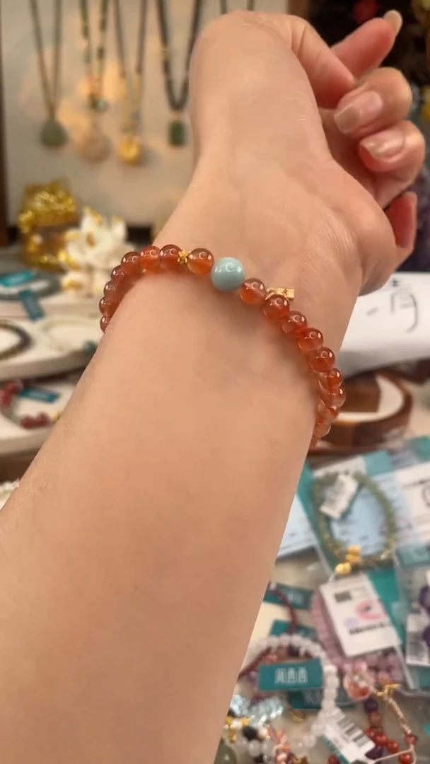 吊坠南红玛瑙未镶嵌@@E064C018161