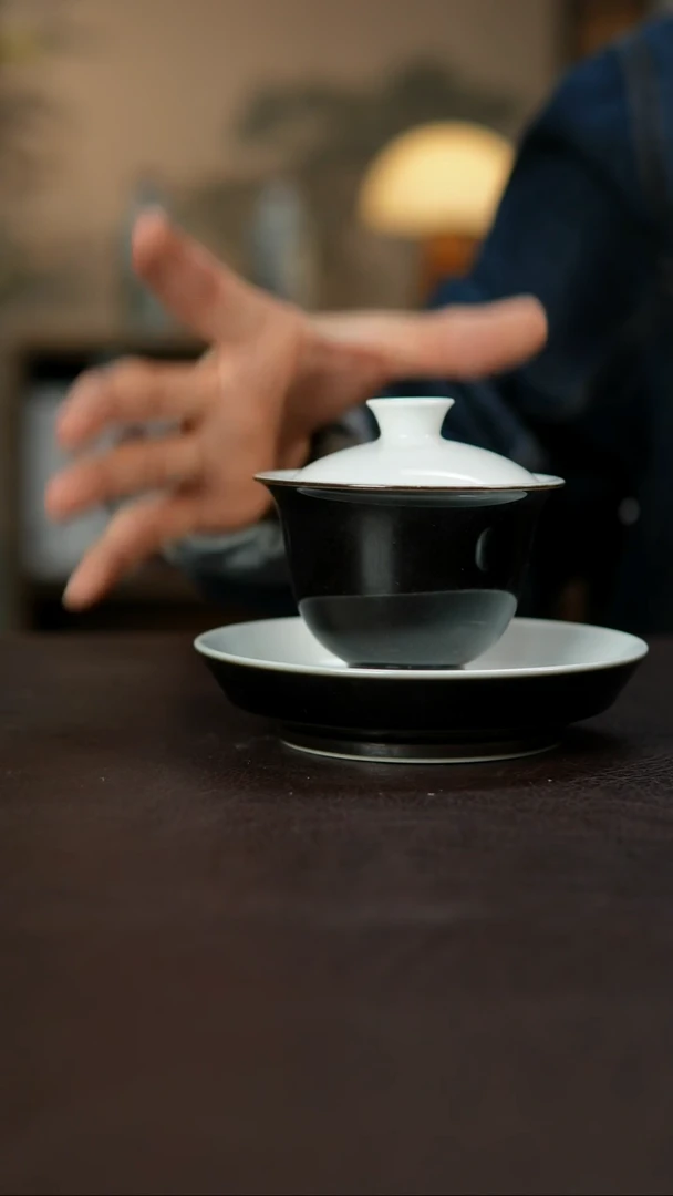 景德镇陶瓷杯碗柴烧多人