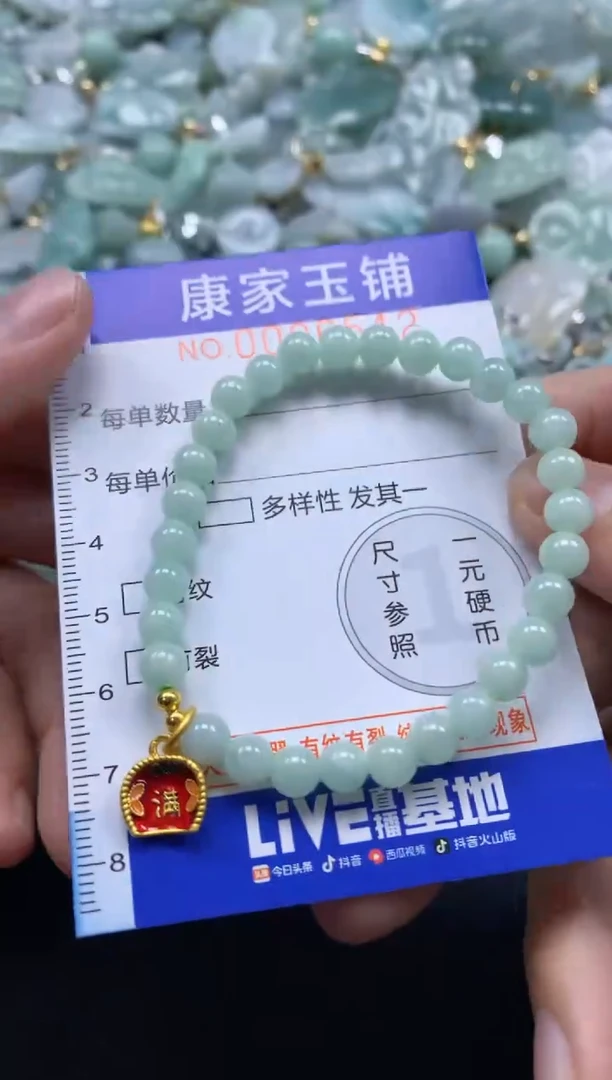 颈饰未镶嵌翡翠6542