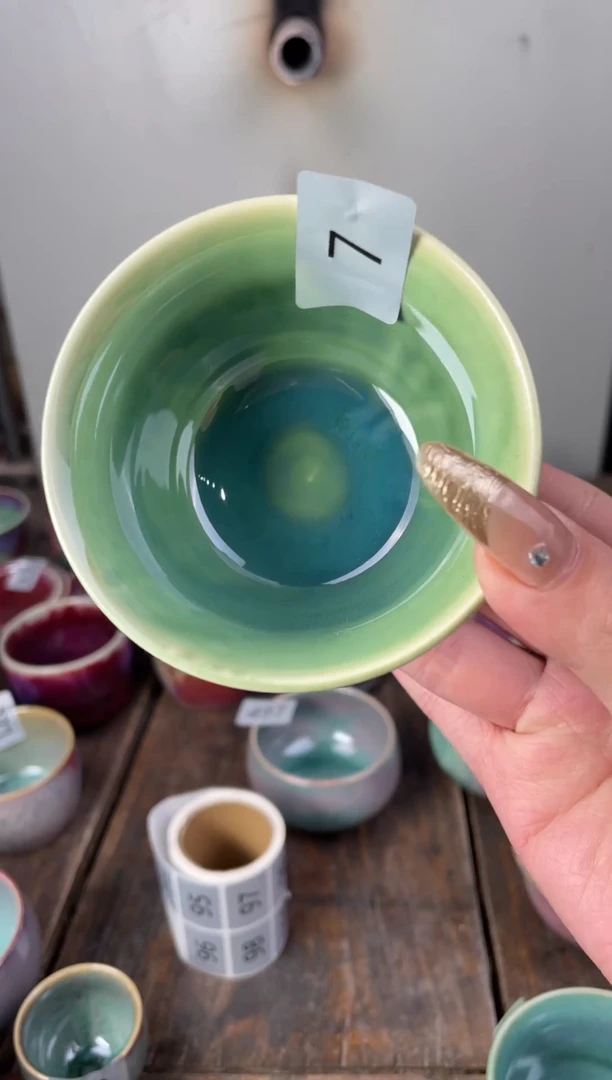 【闪购商品】摆件钧瓷手工茶器窑变