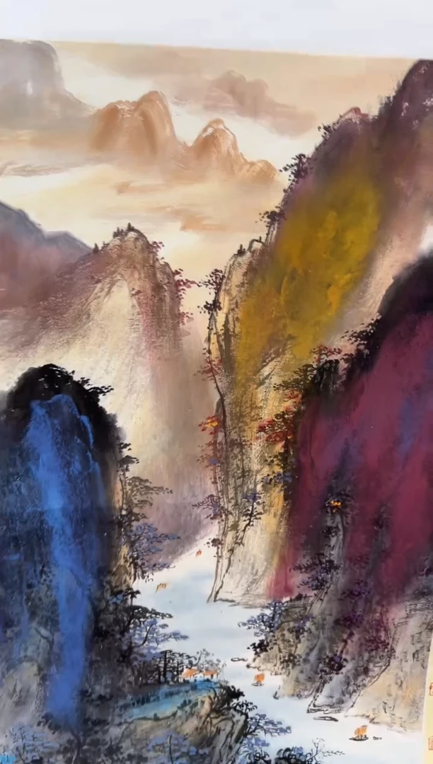 【闪购商品】国画道一老师亲笔绘画作品B25