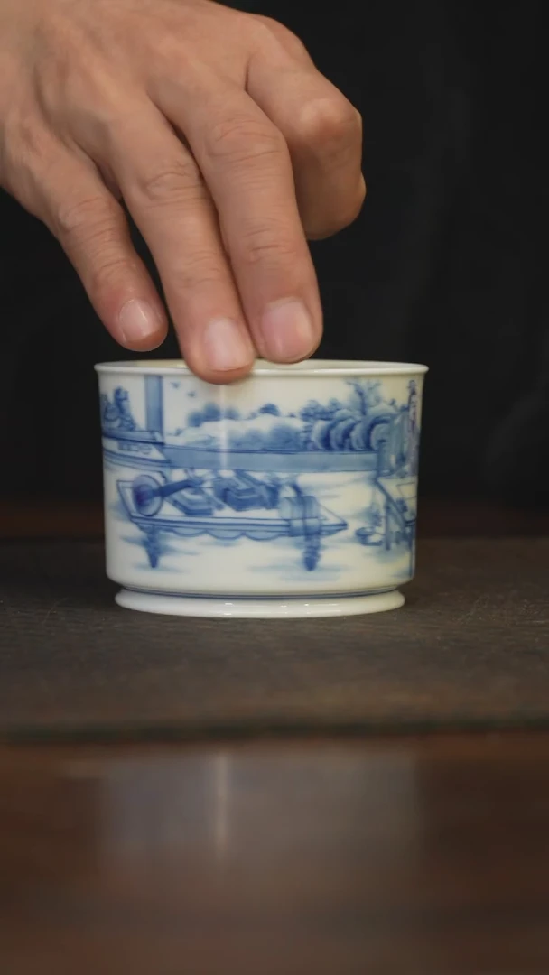 瓷片柴窑青花破价福利