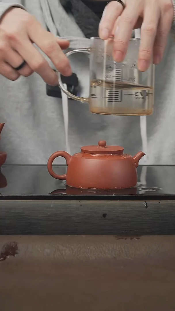 茶壶紫砂微瑕，井栏，120cc