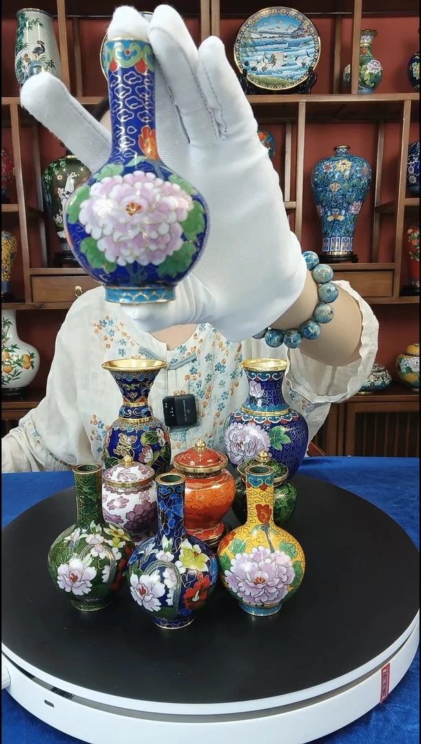 天球瓶非遗手工艺