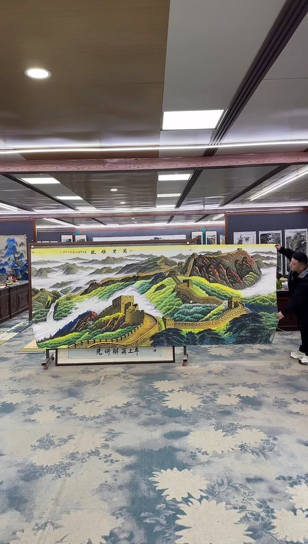 国画W-王红兵-大丈二-山水国画