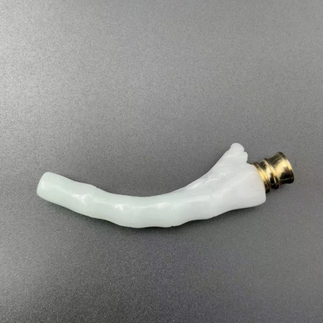 MX0117-06天然缅甸A货 玉烟嘴