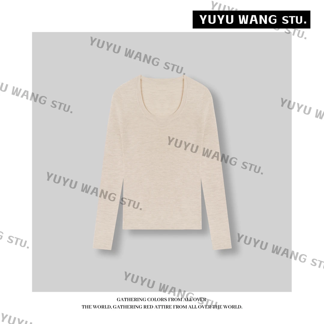 YUYU WANG【浅悠】毛衫上衣RB2SQRZ2389