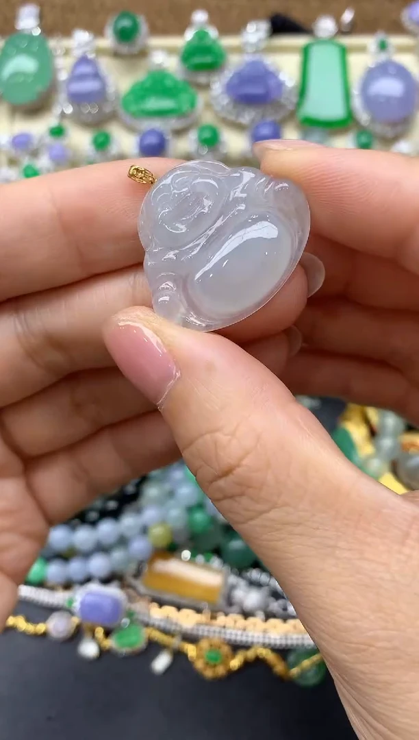 【闪购商品】翡翠颈饰18K金镶嵌28中国好珍宝