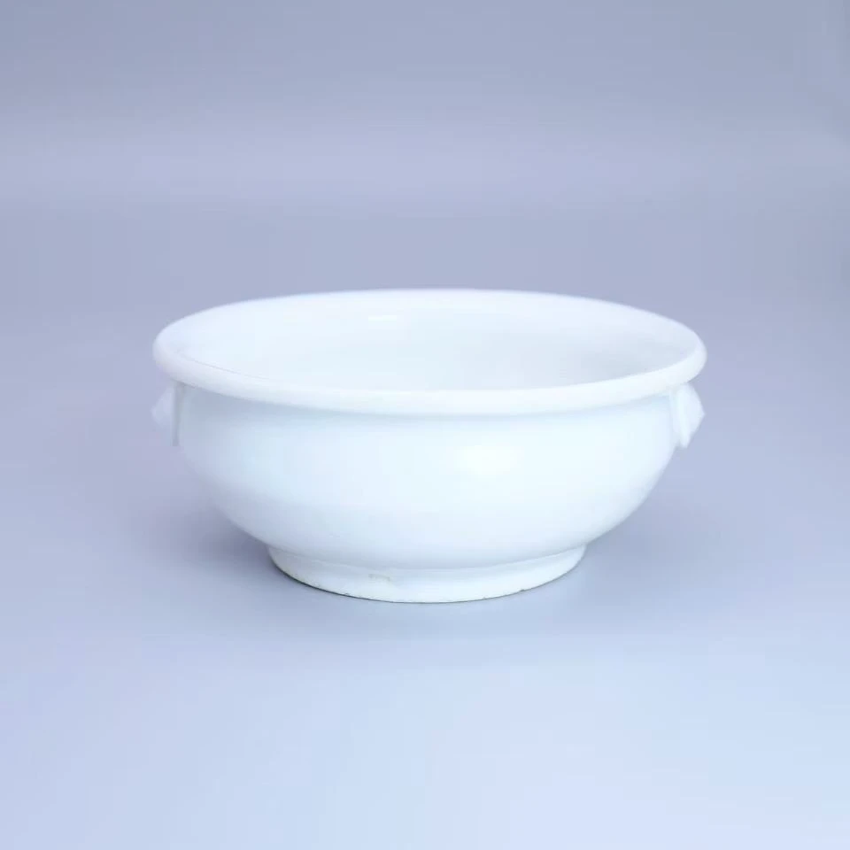 20: 清中期德化白釉双耳炉