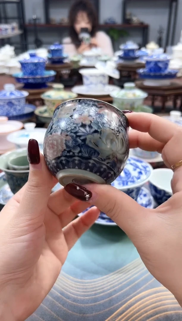 【闪购商品】繁花似锦缸杯主人杯