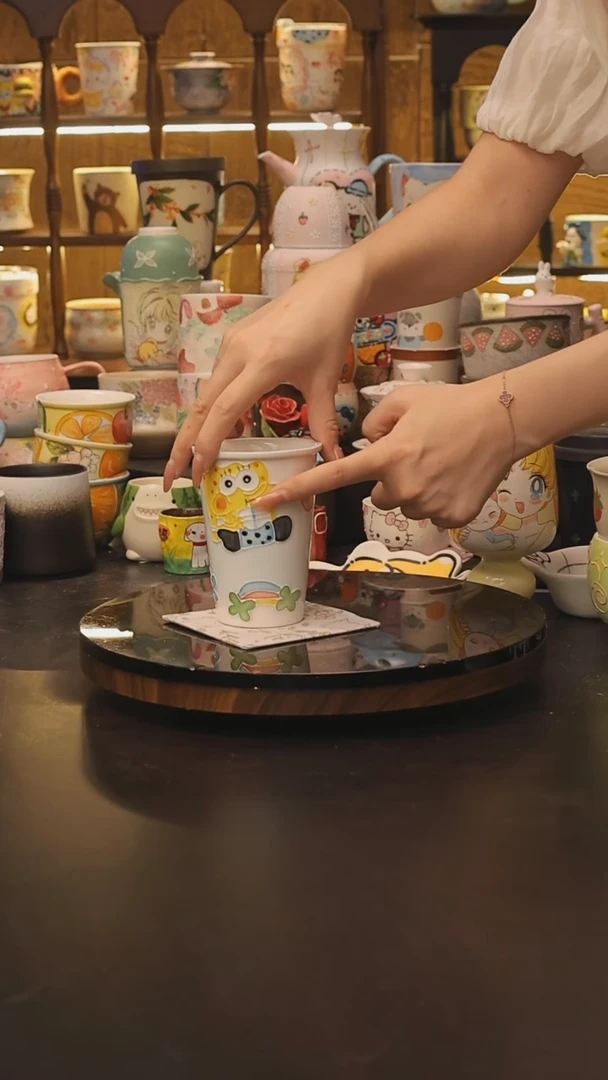 景德镇釉下彩绘设计师款式陶瓷