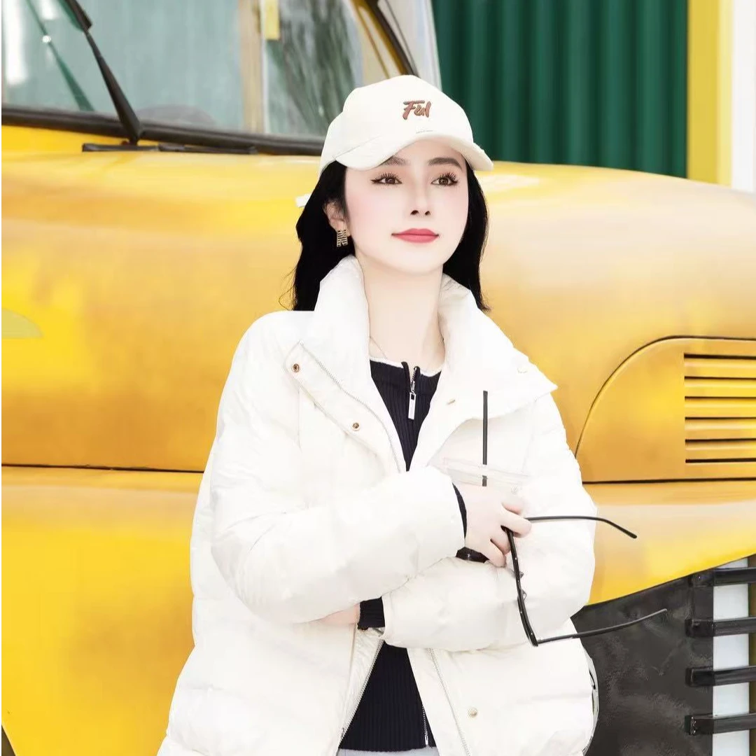 XII BASKET十二篮25冬季款宽松型短款加厚白鸭绒羽绒服7C34508460