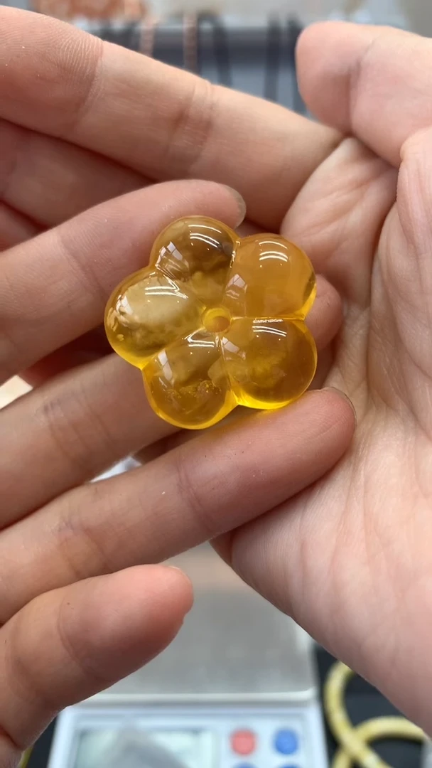 【闪购商品】琥珀珠宝奇石未镶嵌1550）2发1