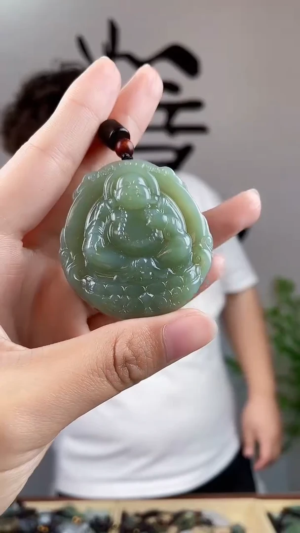 和田玉未镶嵌颈饰拍一发一，多样性发货
