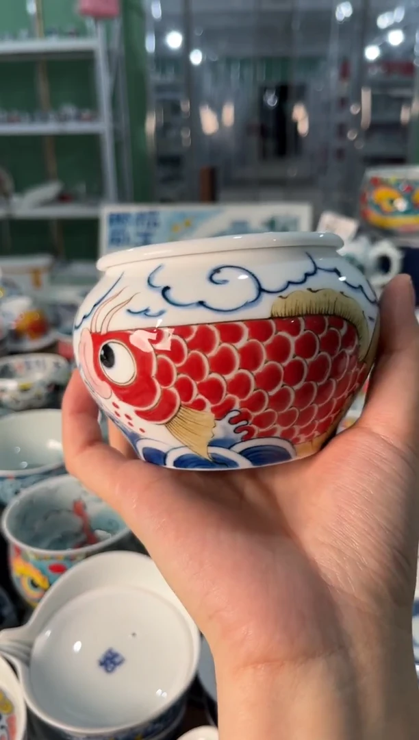 陶瓷昨明景德镇陶瓷：茶洗