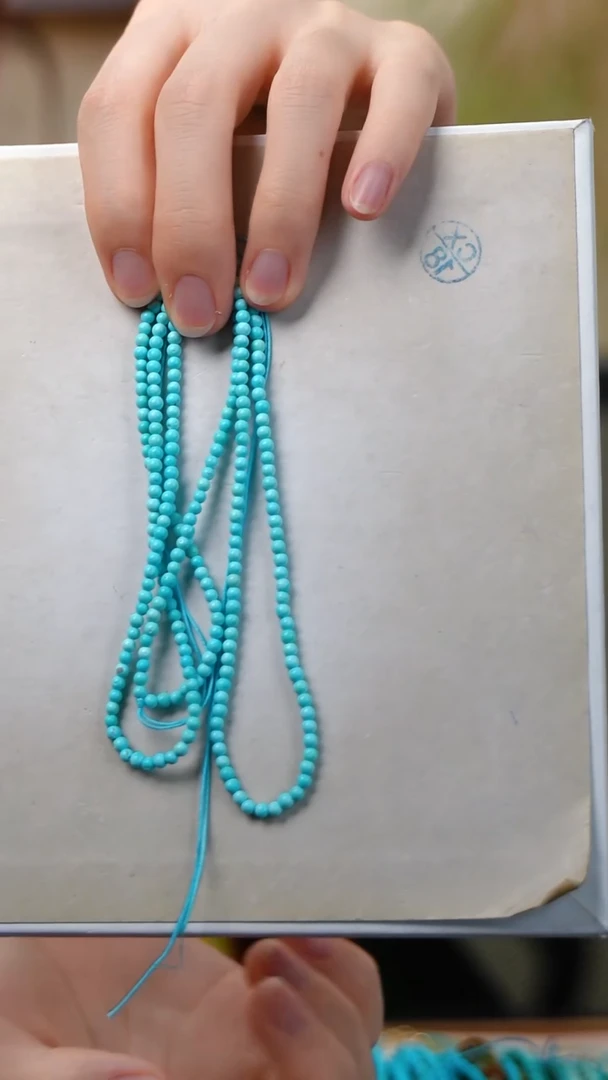 绿松石未镶嵌项链绿松项链