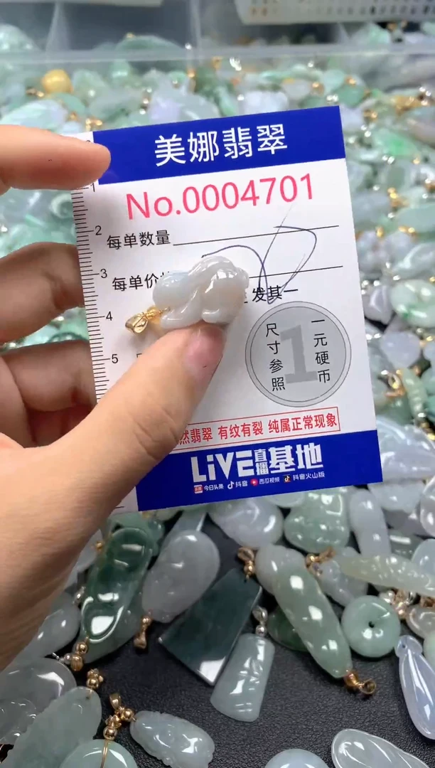 颈饰未镶嵌翡翠4701