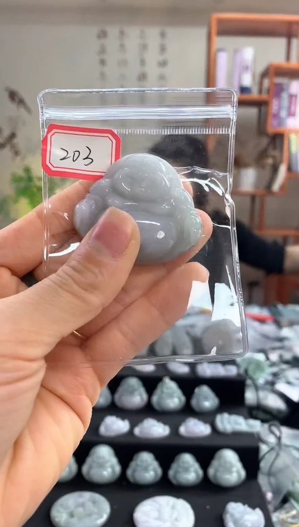 【闪购商品】翡翠颈饰未镶嵌佛公203 多样性发一件