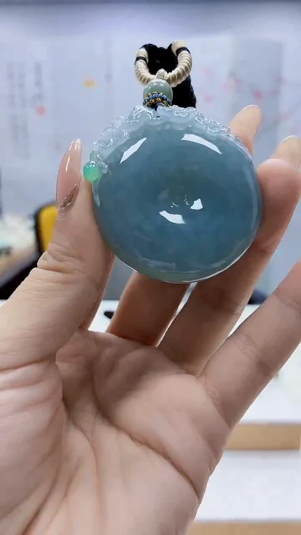 未镶嵌定制翡翠5028ty-毛货挂件43