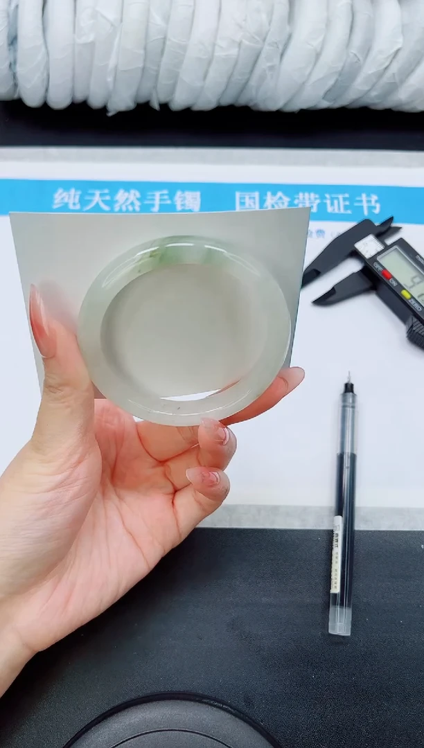 未镶嵌手镯石英质玉A47-56/57