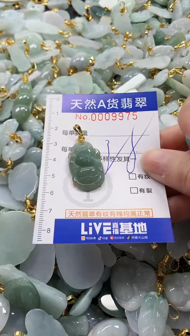 未镶嵌挂件翡翠纯天然a货翡翠