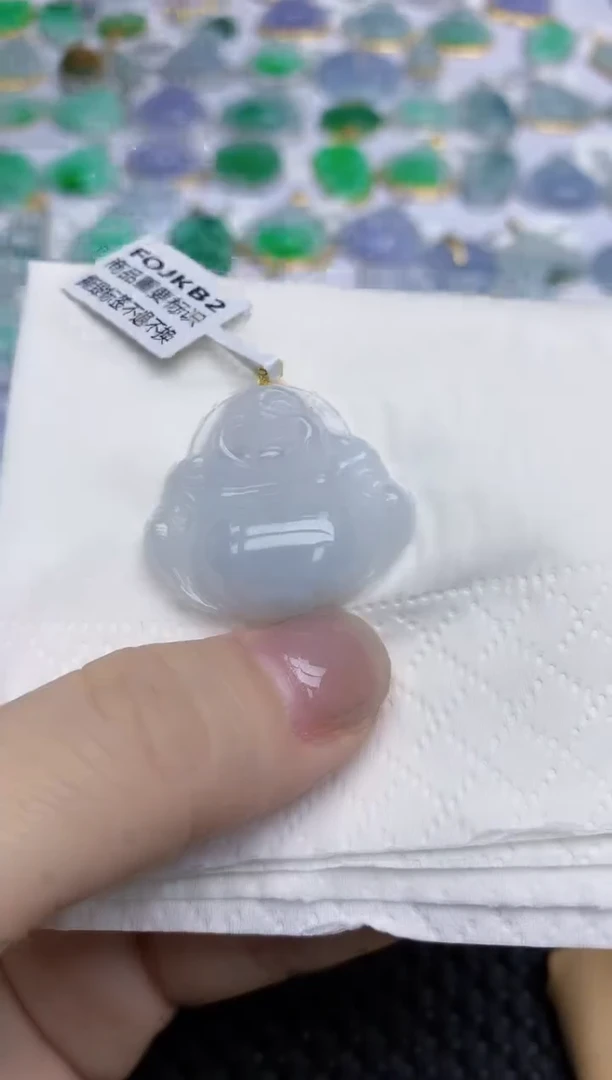 【闪购商品】翡翠颈饰未镶嵌天然翡翠A货