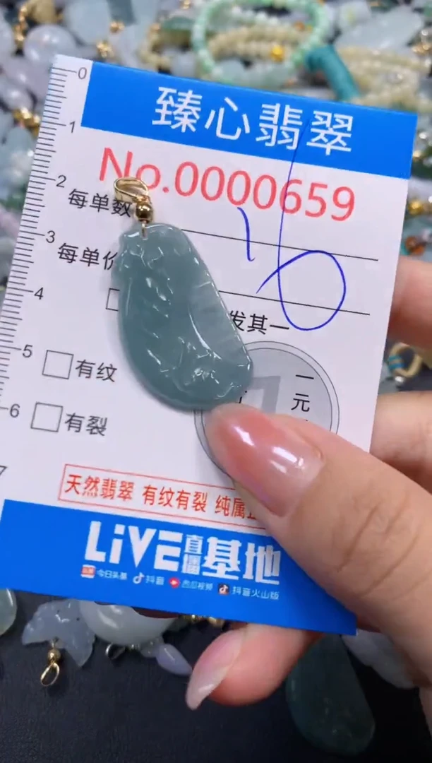 颈饰未镶嵌翡翠659