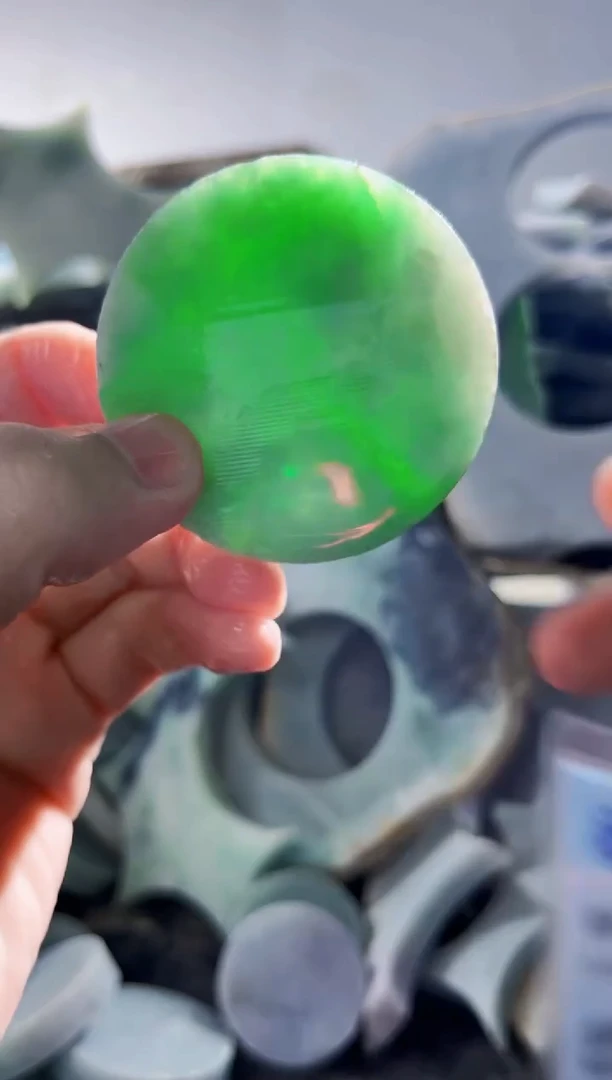 裸石翡翠缅甸翡翠A货文1358