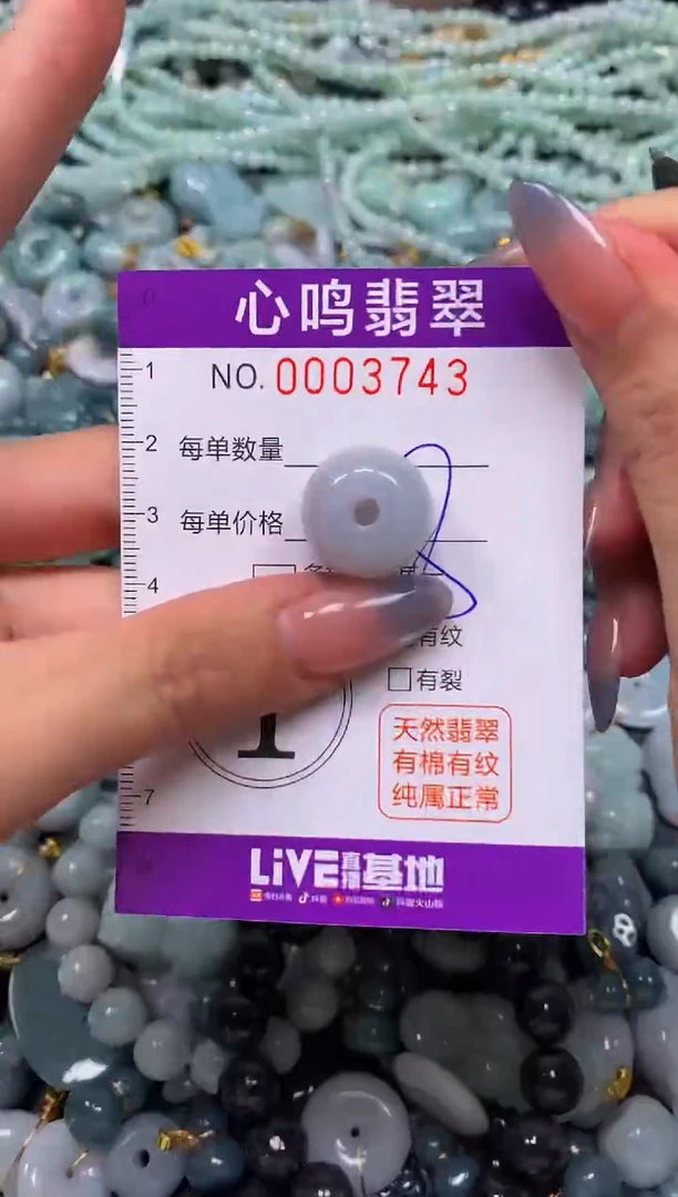 颈饰未镶嵌翡翠闪购003743