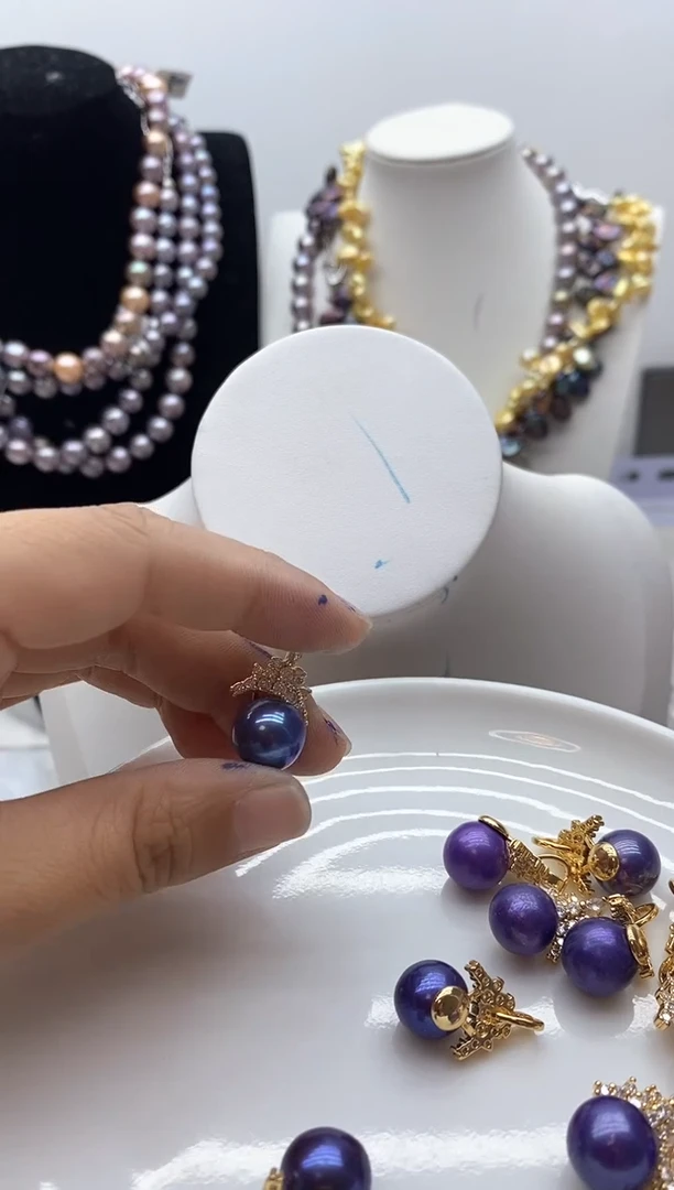 【闪购商品】淡水珍珠颈饰钛钢79