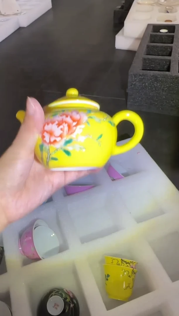 瓷片景德镇瓷器茶器茶杯