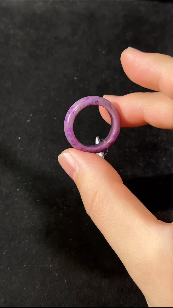 苏纪石（舒俱来）未镶嵌戒圈南非舒俱来老矿