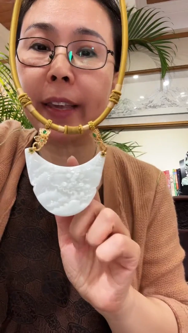 【闪购商品】翡翠颈饰未镶嵌国风