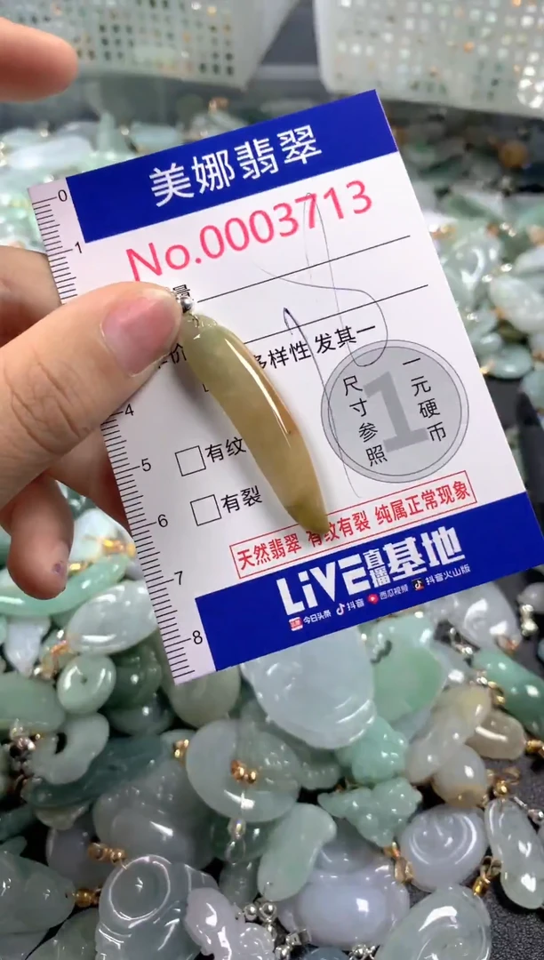 颈饰未镶嵌翡翠3713