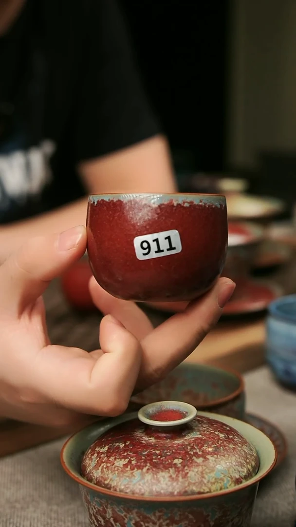 瓷片钧瓷茶器茶壶911