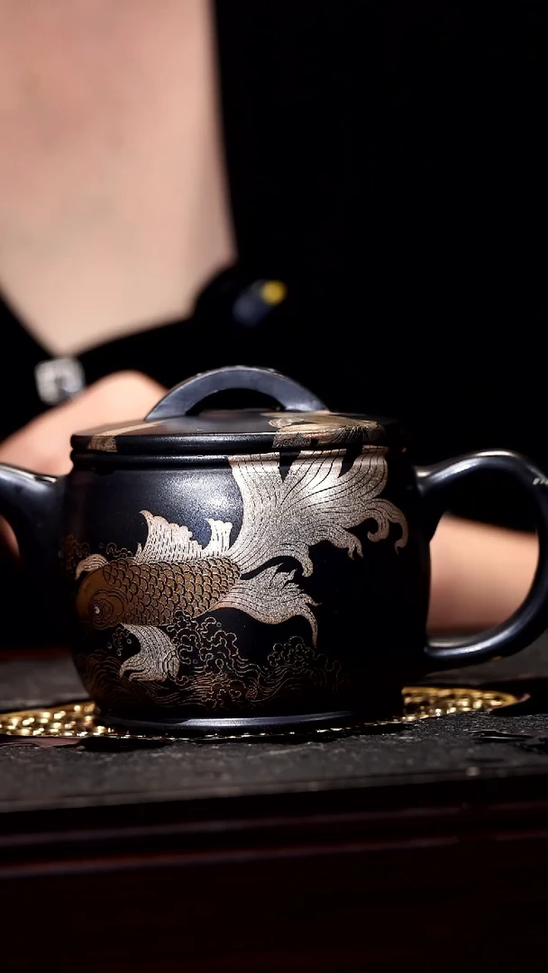 茶杯紫砂宜兴紫砂精品壶14