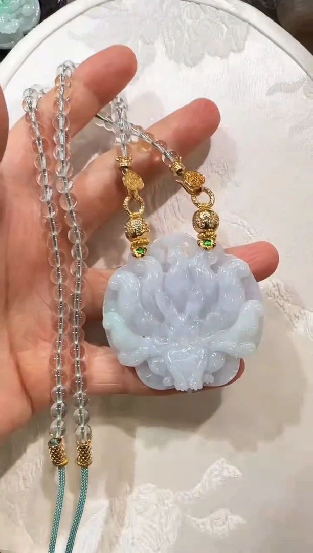 【闪购商品】翡翠颈饰未镶嵌国风