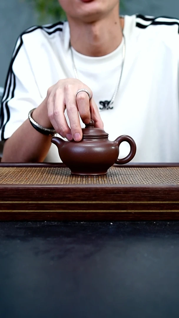 茶壶紫砂JF紫泥小掇只