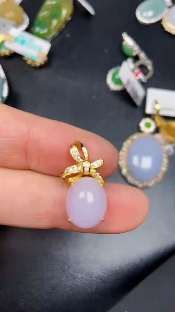 银S925镶嵌戒指翡翠2710