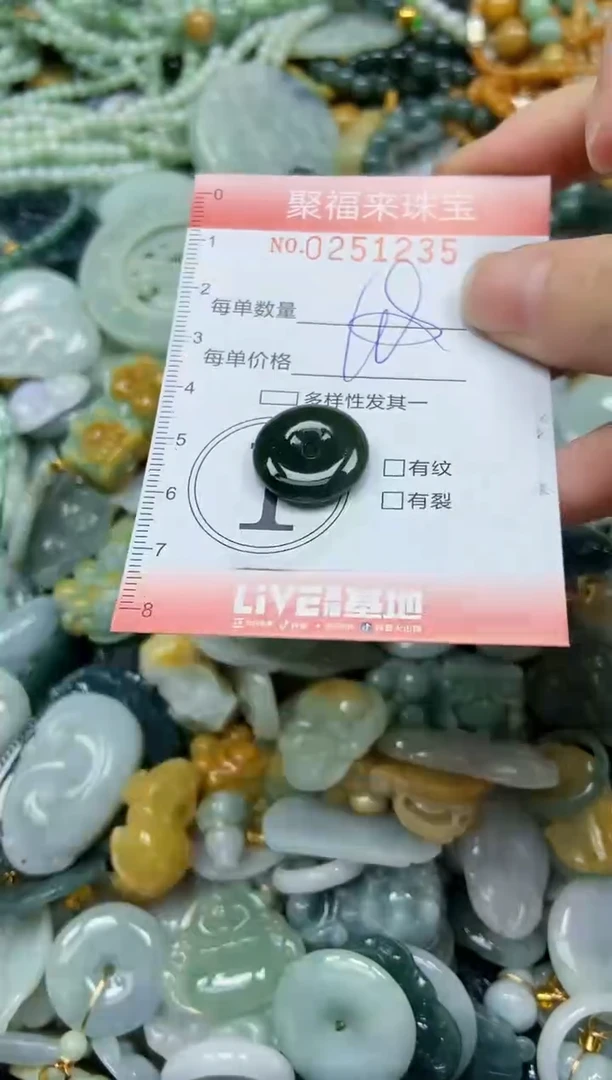 未镶嵌挂件翡翠闪购0251235