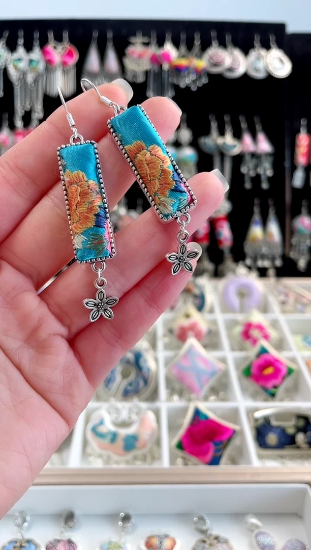 【闪购商品】织绣非遗刺绣饰品