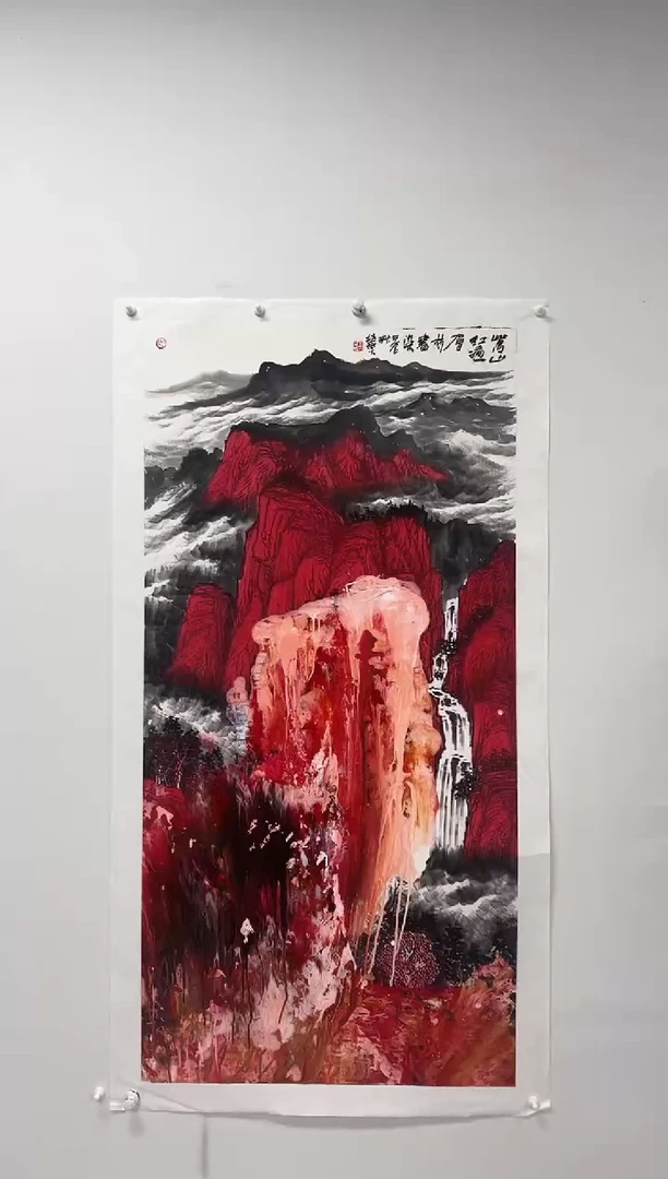 国画赵燮-8平尺-国画-金-4