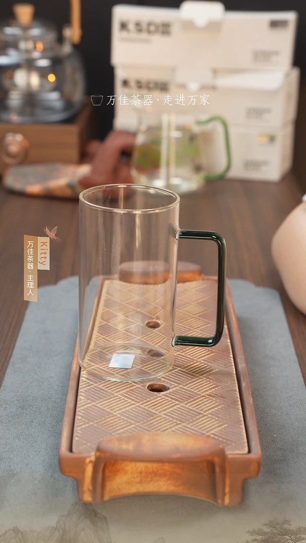 闪购商品闪购商品清雅杯墨绿浅玉