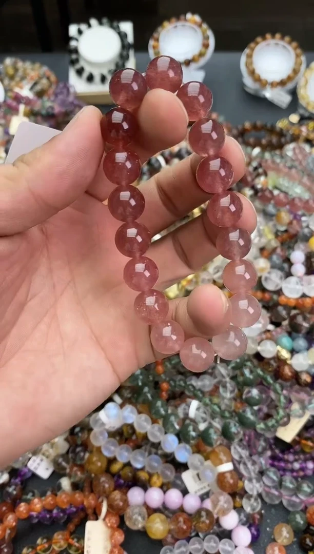 未镶嵌手链石英质玉手链