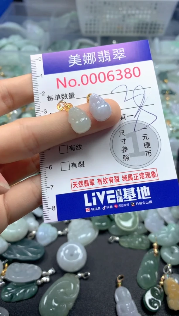 颈饰未镶嵌翡翠6380