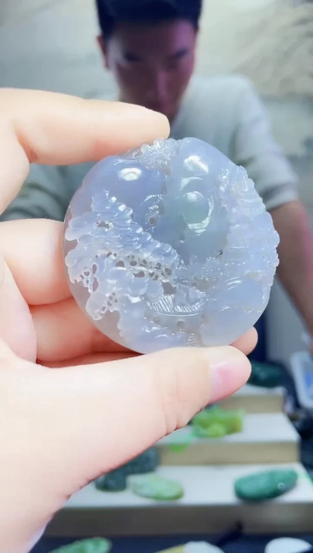 颈饰未镶嵌和田玉1