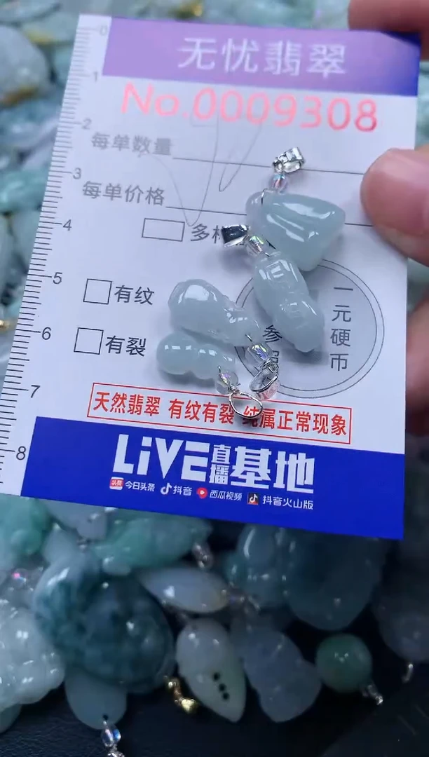 颈饰未镶嵌翡翠9308