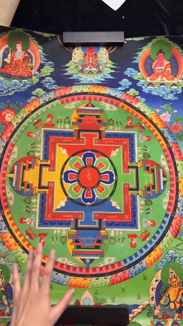 装裱画精美唐卡画作大尺寸TK160