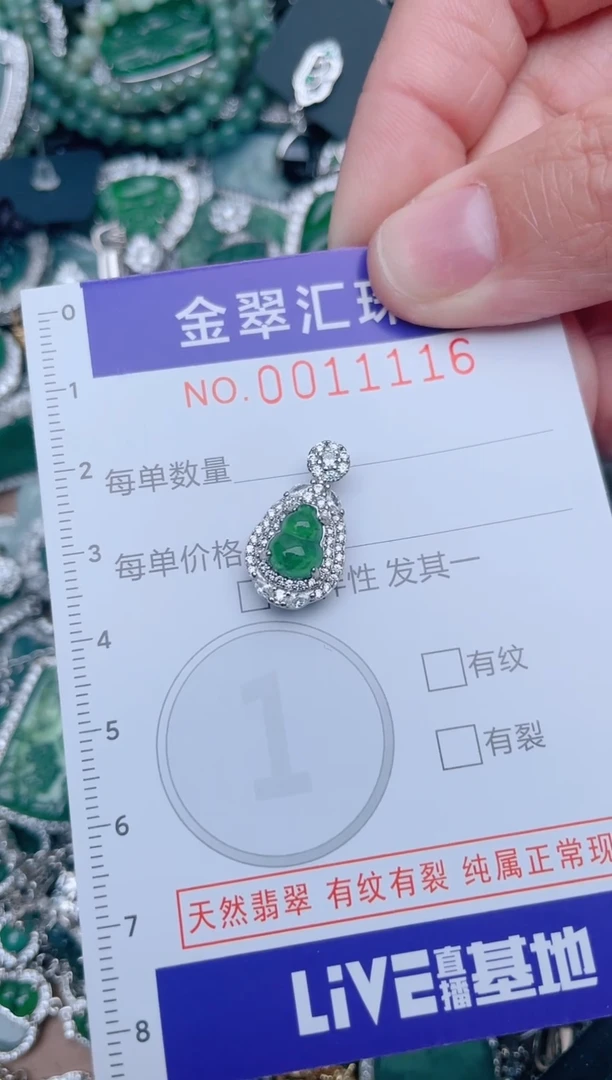【闪购商品】翡翠颈饰未镶嵌11116......1